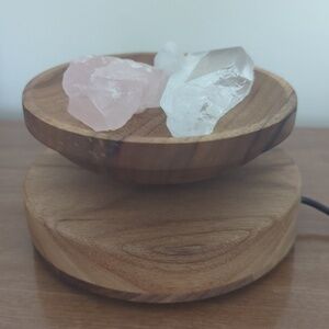 Floating Levetating Wooden Bowl